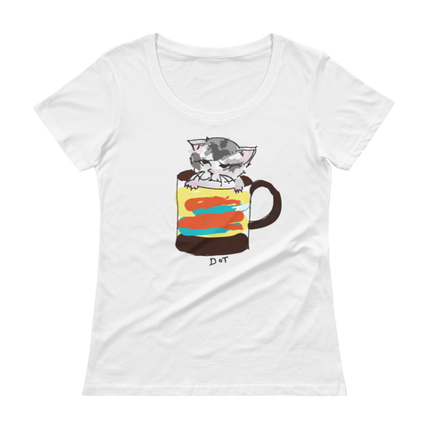 Dot in a Cup Fitted (Premium T)