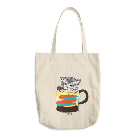 Dot in a Cup Tote Bag
